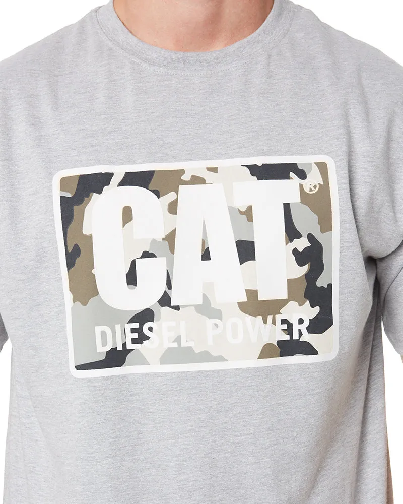 Diesel Power Tee - Grey