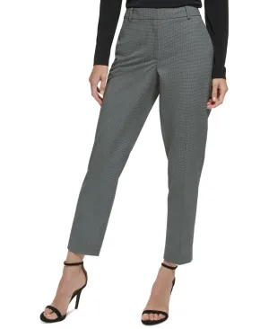 DKNY Women's Essex Mini Check Skinny Pants UI2PG401