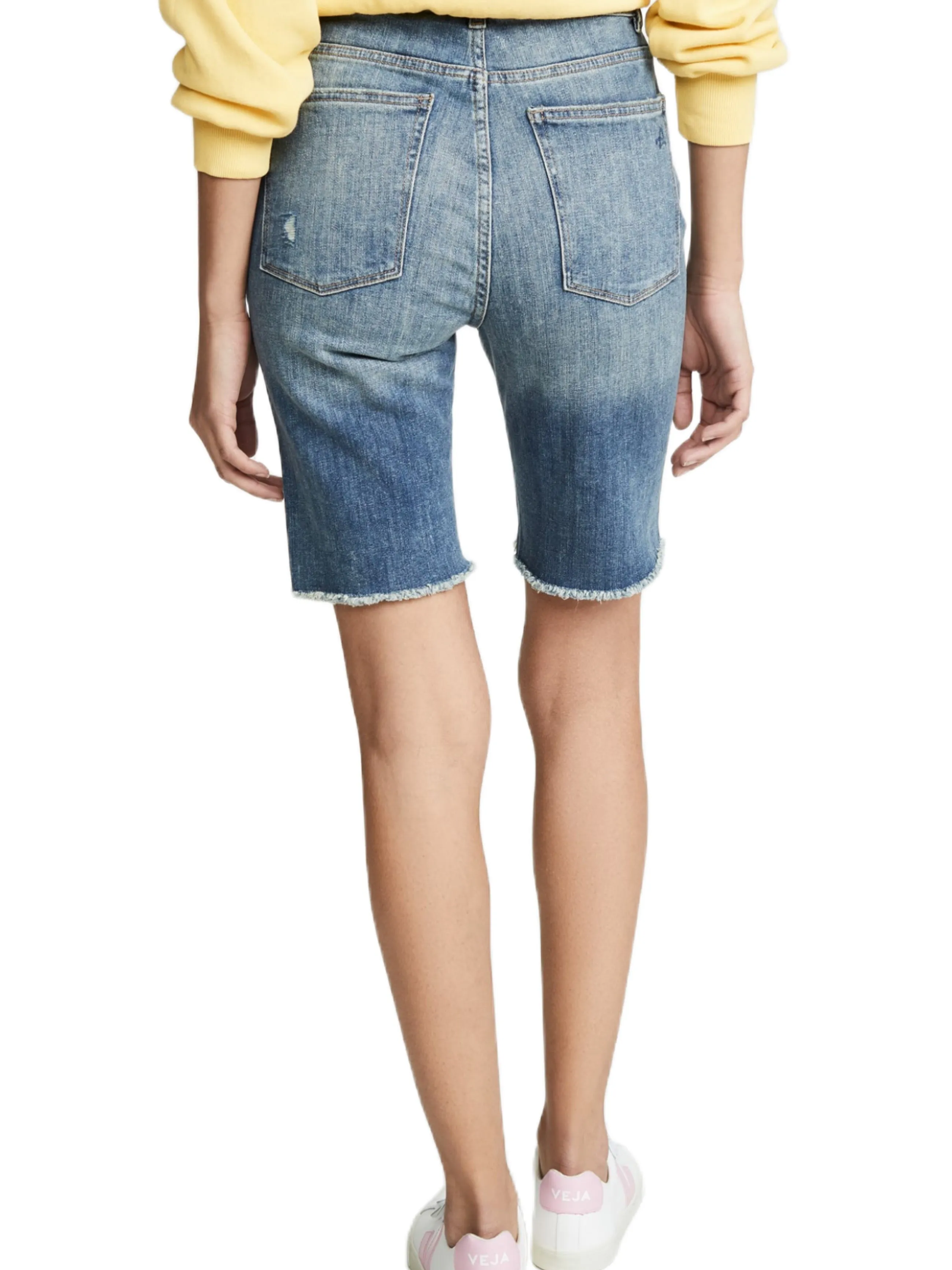 DL1961 Women's Hooper Jerry Bermuda High Rise Vintage Straight Shorts NWT