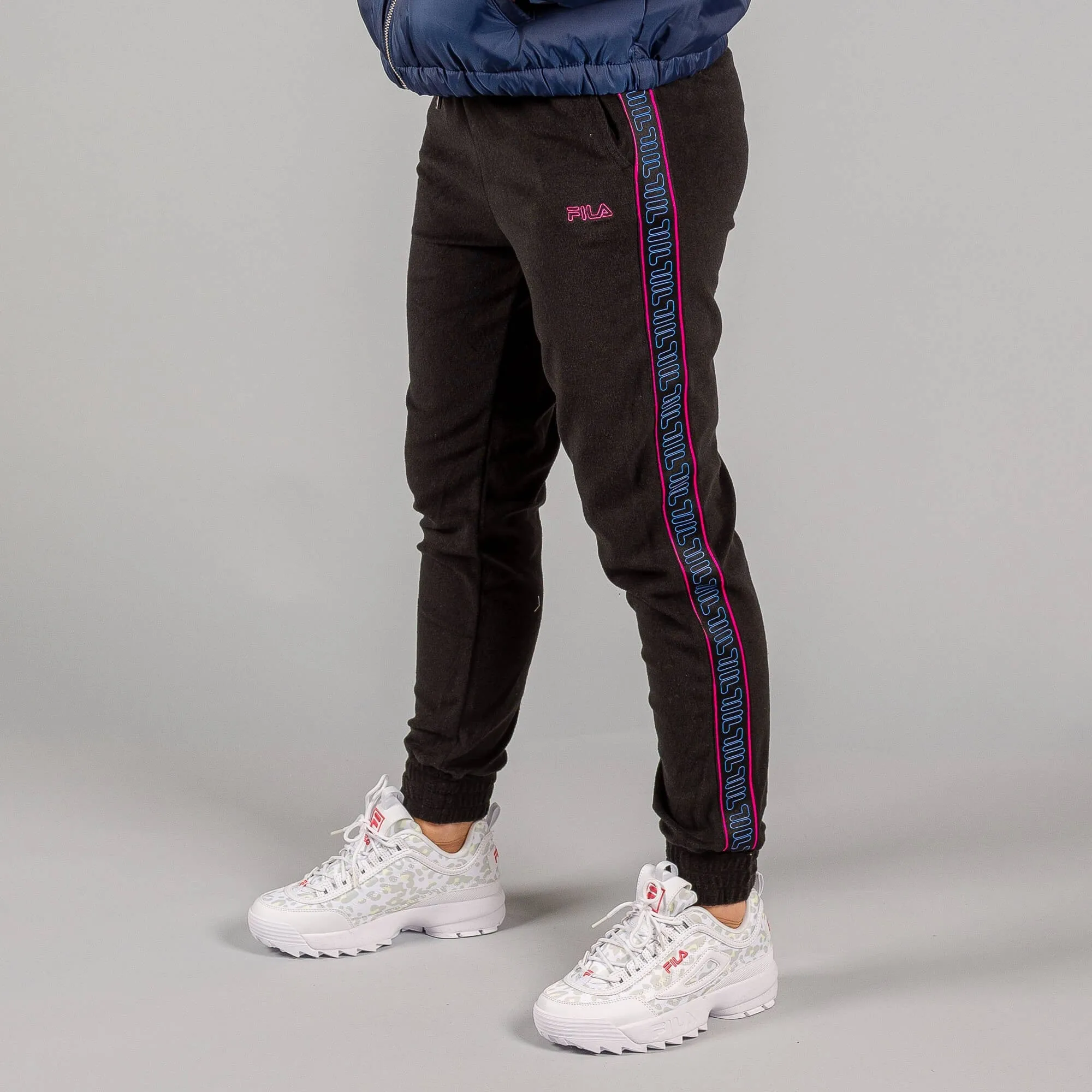Dámske tepláky FILA MARLI high waist pants čierne