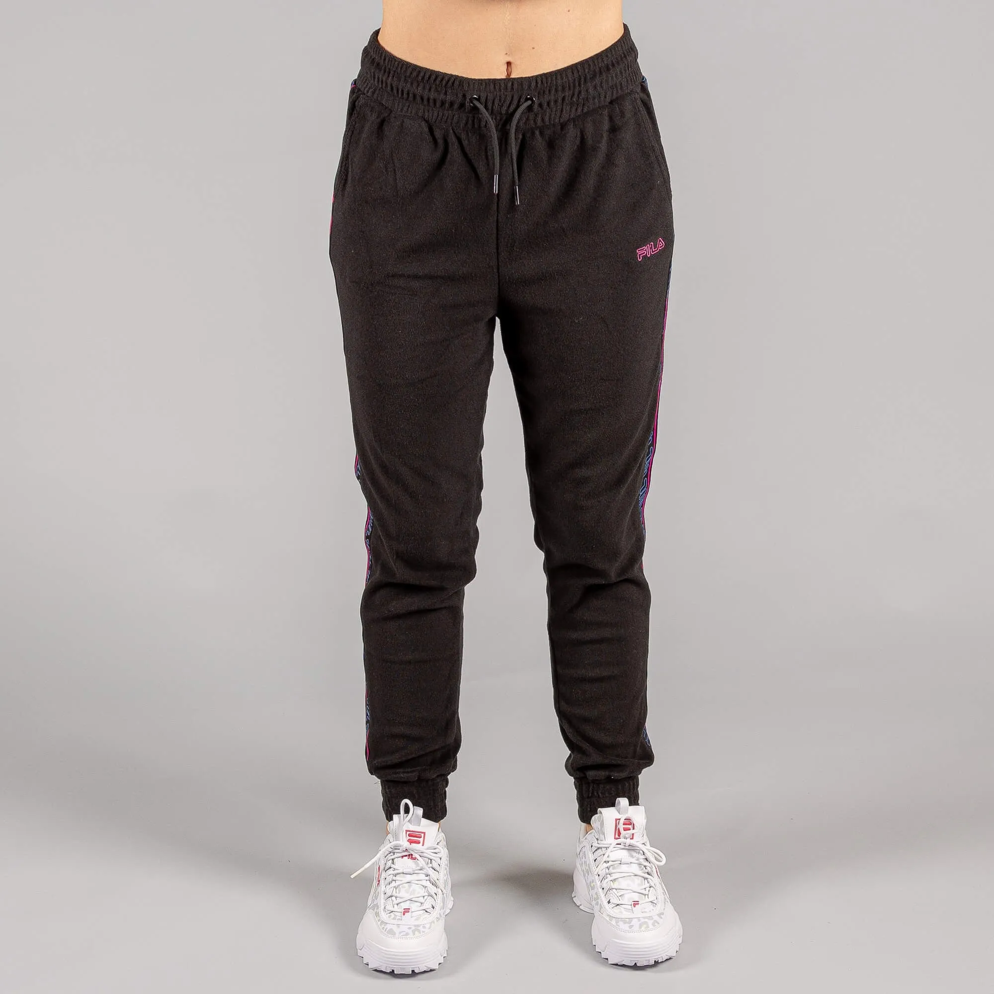 Dámske tepláky FILA MARLI high waist pants čierne