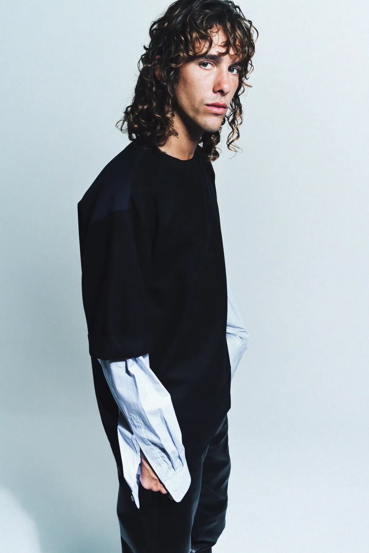DRIES VAN NOTEN | CARROW WOOL CASHMERE SWEATSHIRT