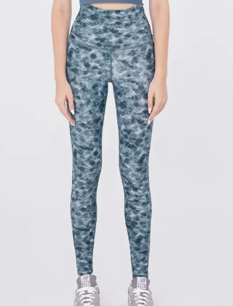 easyoga LESPIRO Spirit Tights - FJ7 Marine Blue