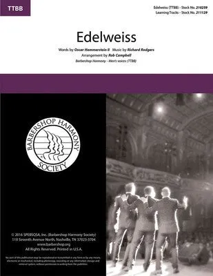 EDELWEISS TTBB A CAPPELLA