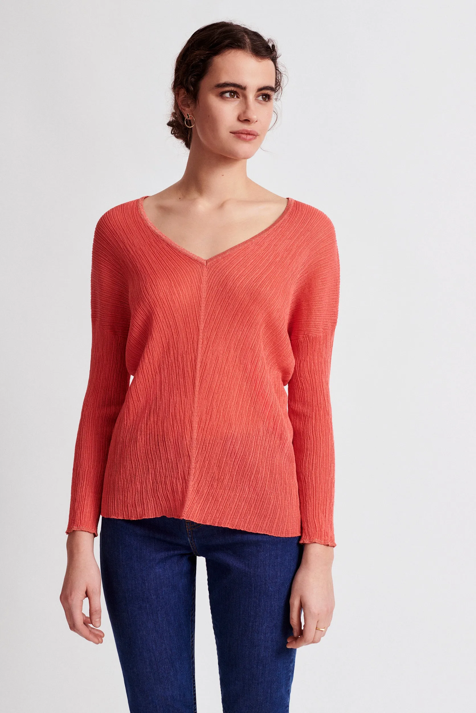 ELISABETTA LIGHT SWEATER WITH LUREX