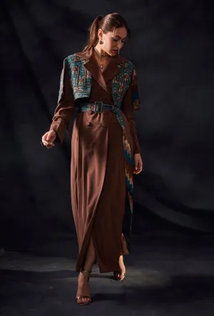 Embellished Open Shoulder Jacket