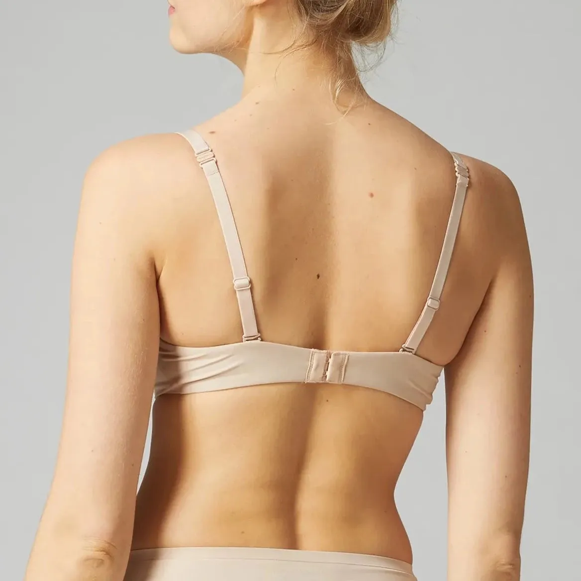 Essentiel Moulded Underwired Multiposition Bra In Peau Rosee - Simone Perele