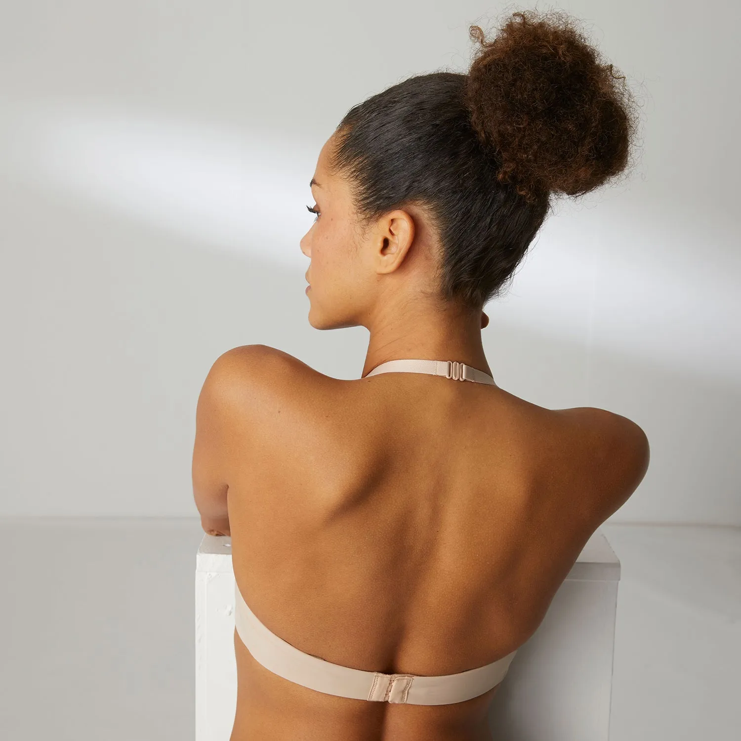 Essentiel Moulded Underwired Multiposition Bra In Peau Rosee - Simone Perele