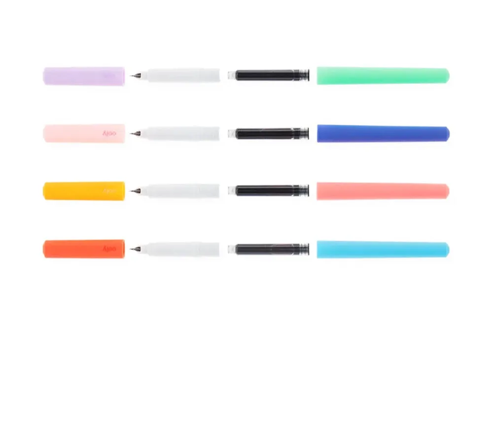 fab fountain pens - set of 4