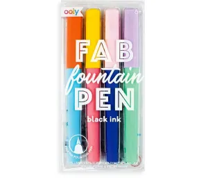 fab fountain pens - set of 4