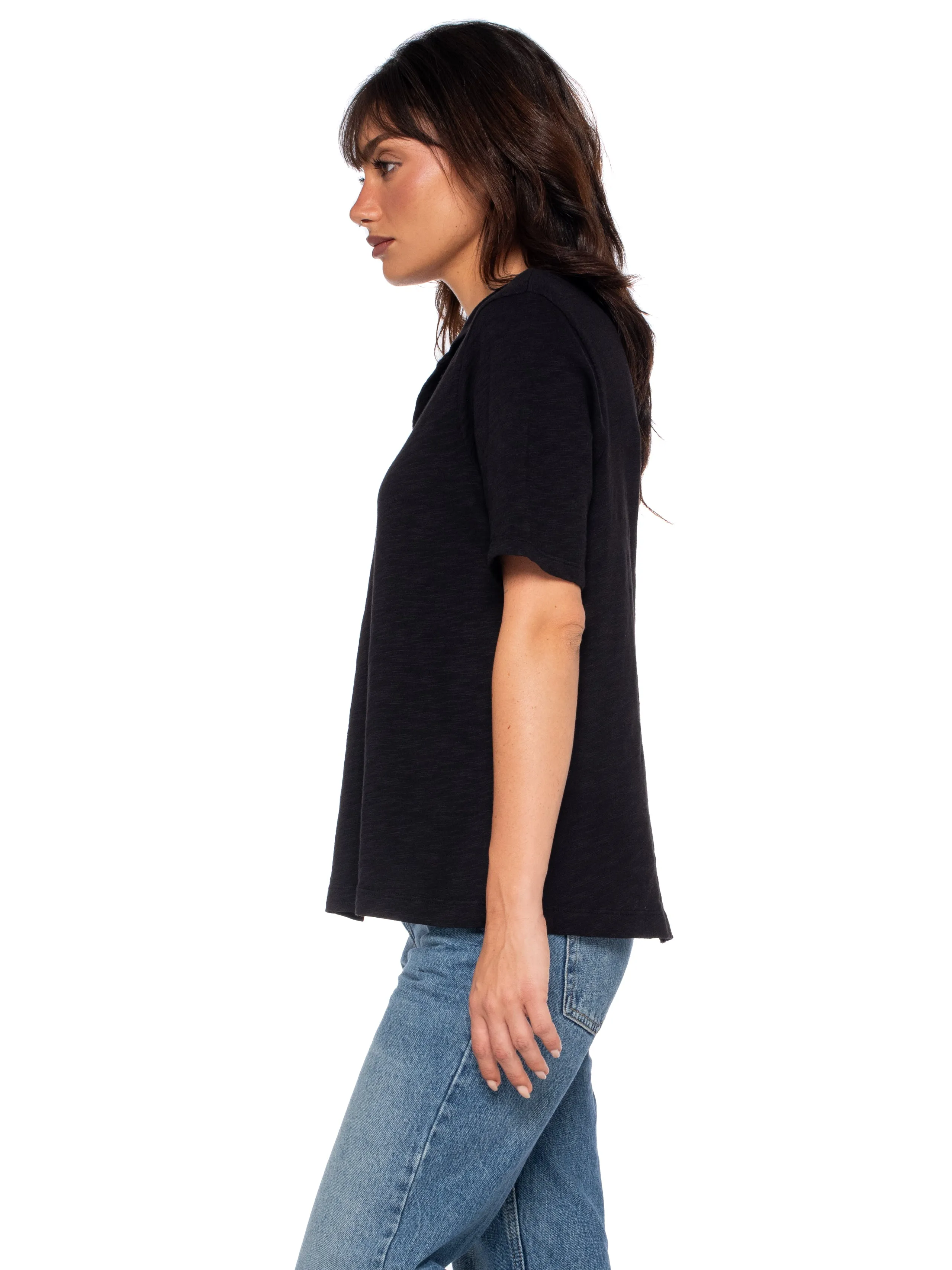 Femme Shifted Polo