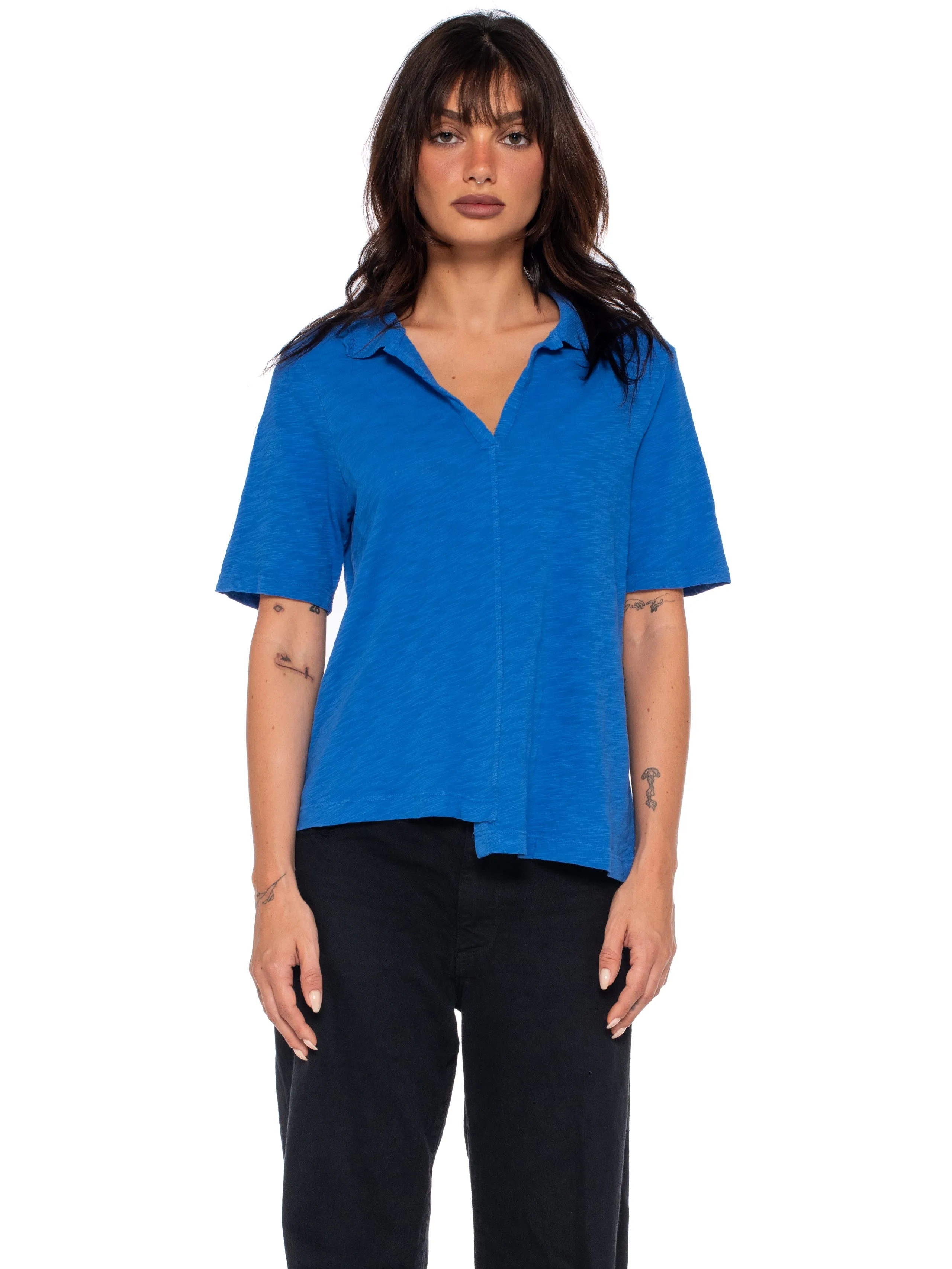 Femme Shifted Polo