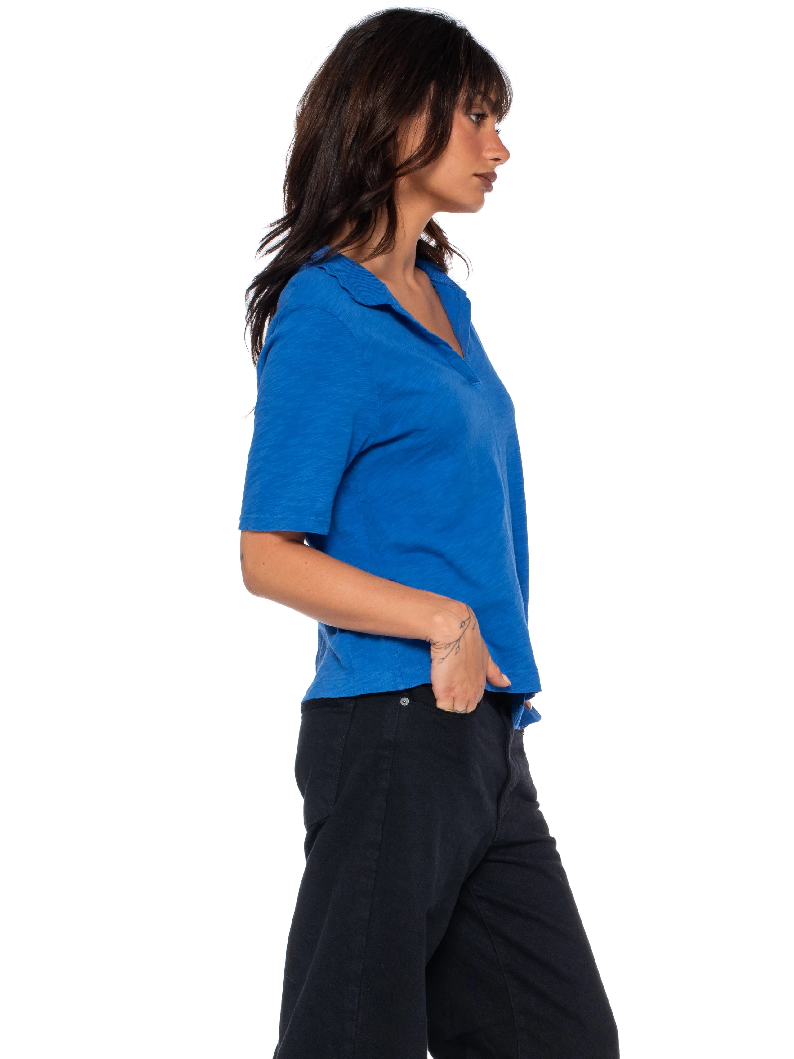 Femme Shifted Polo