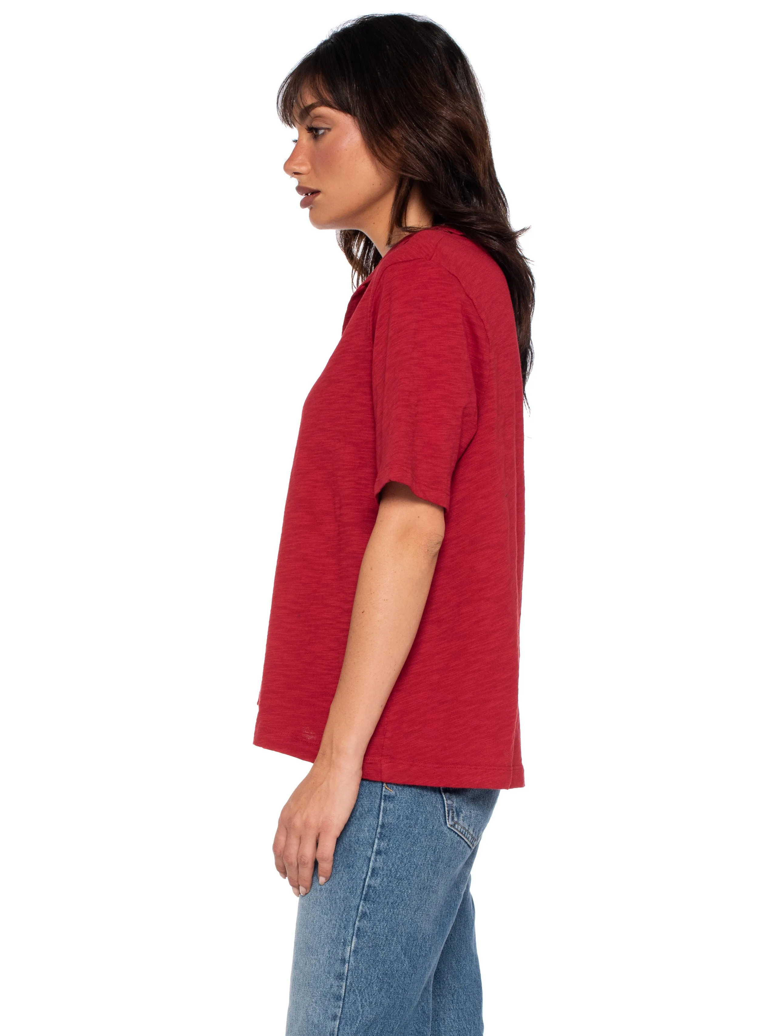 Femme Shifted Polo