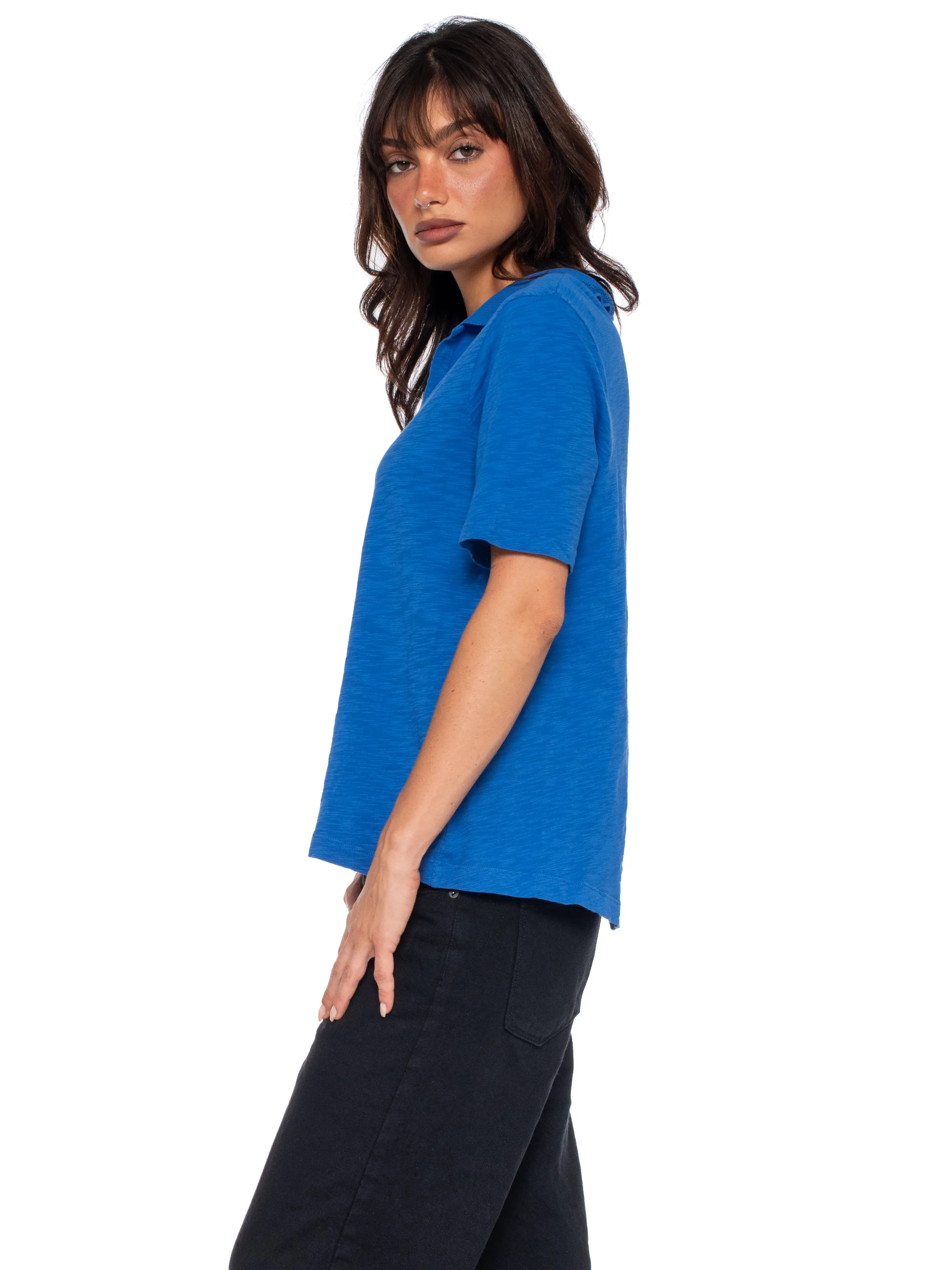 Femme Shifted Polo
