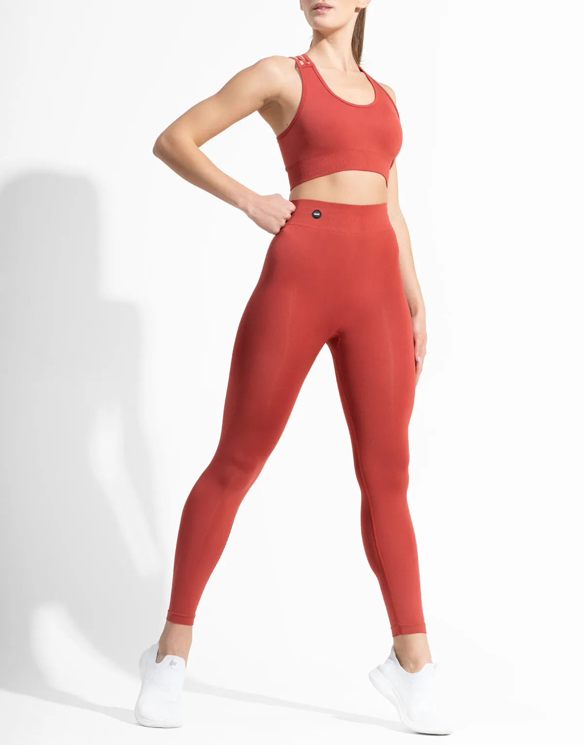 FLEX BEIGE SEAMLESS TOP