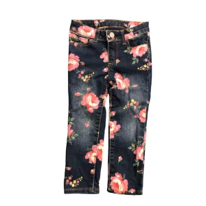 Floral Skinny Jeans, 3T // Gap