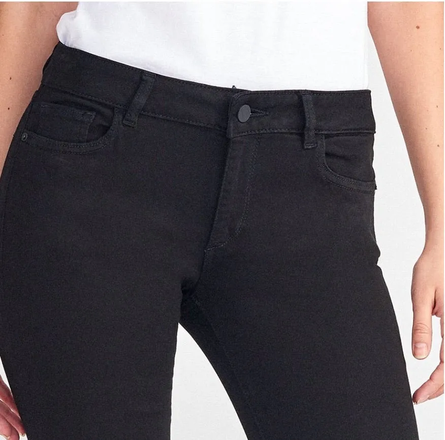 Florence Crop: Mid Rise Skinny