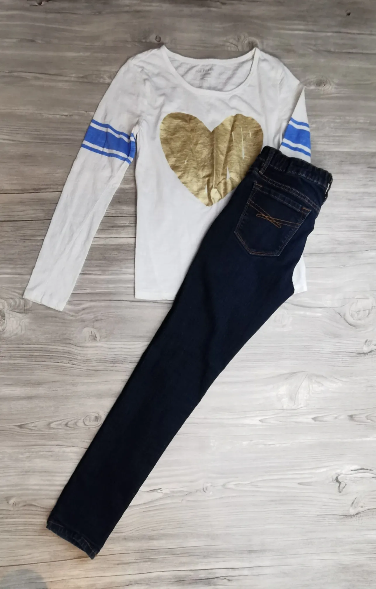 GIRL SIZE 10/12 YEARS - GAP / JOE FRESH, 2 Piece Mix N Match Outfit EUC B20