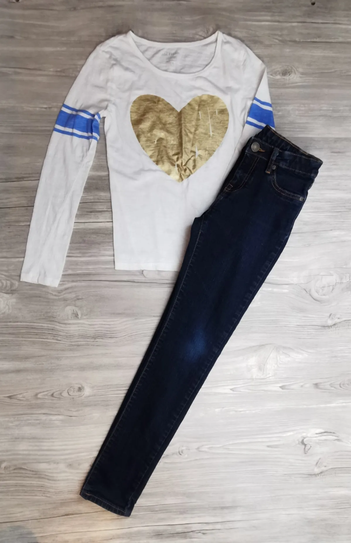 GIRL SIZE 10/12 YEARS - GAP / JOE FRESH, 2 Piece Mix N Match Outfit EUC B20