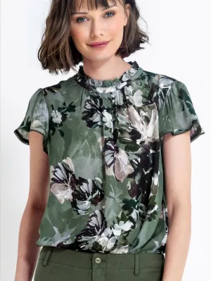 go vintage tee print