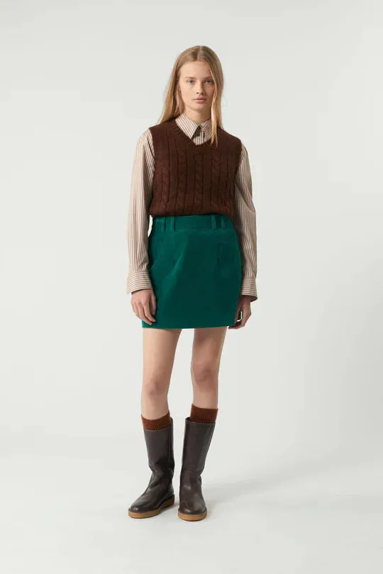 GRIMM CORDUROY SKIRT