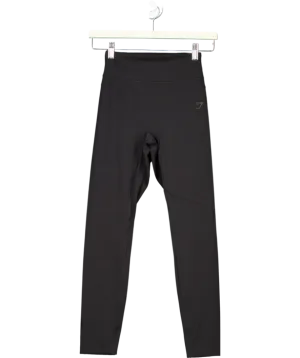 gymshark Black Seamless Sculpt Leggings UK XS