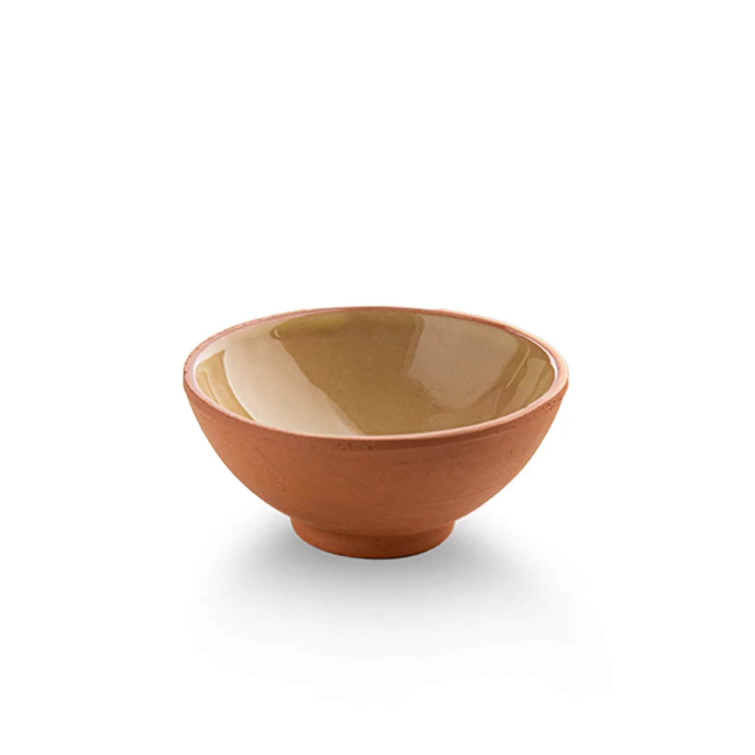 Handmade Ceramic Bowl Moroccan Yellow 8cm