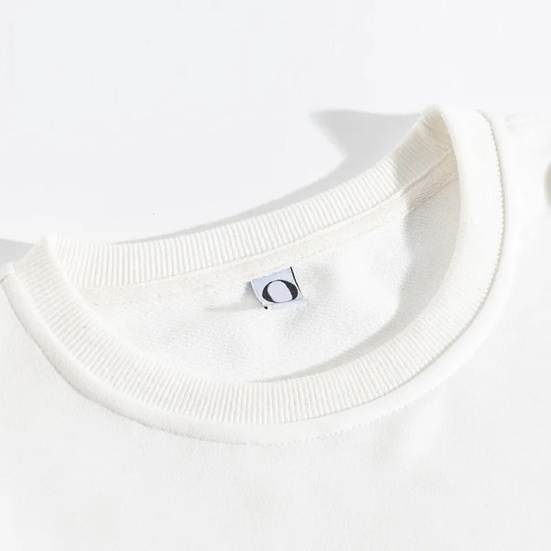 Happy Christmas O-Neck White Sweater L