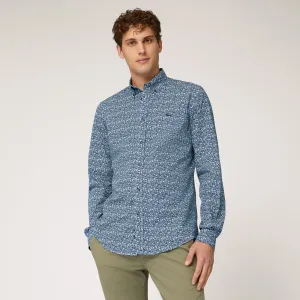 Harmont & Blaine Floral Print Shirt - Blue