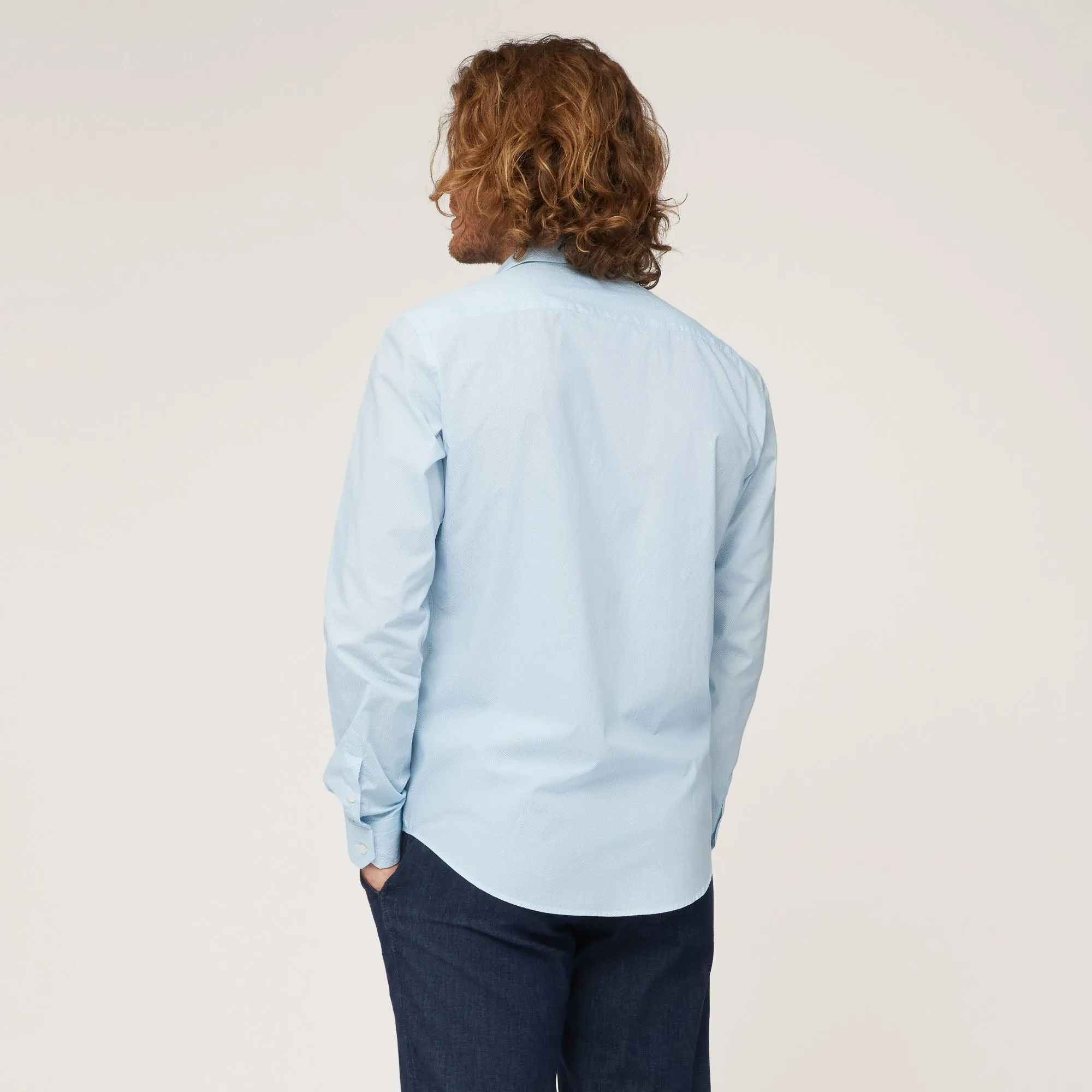 Harmont & Blaine Printed Shirt - Cobalt Blue