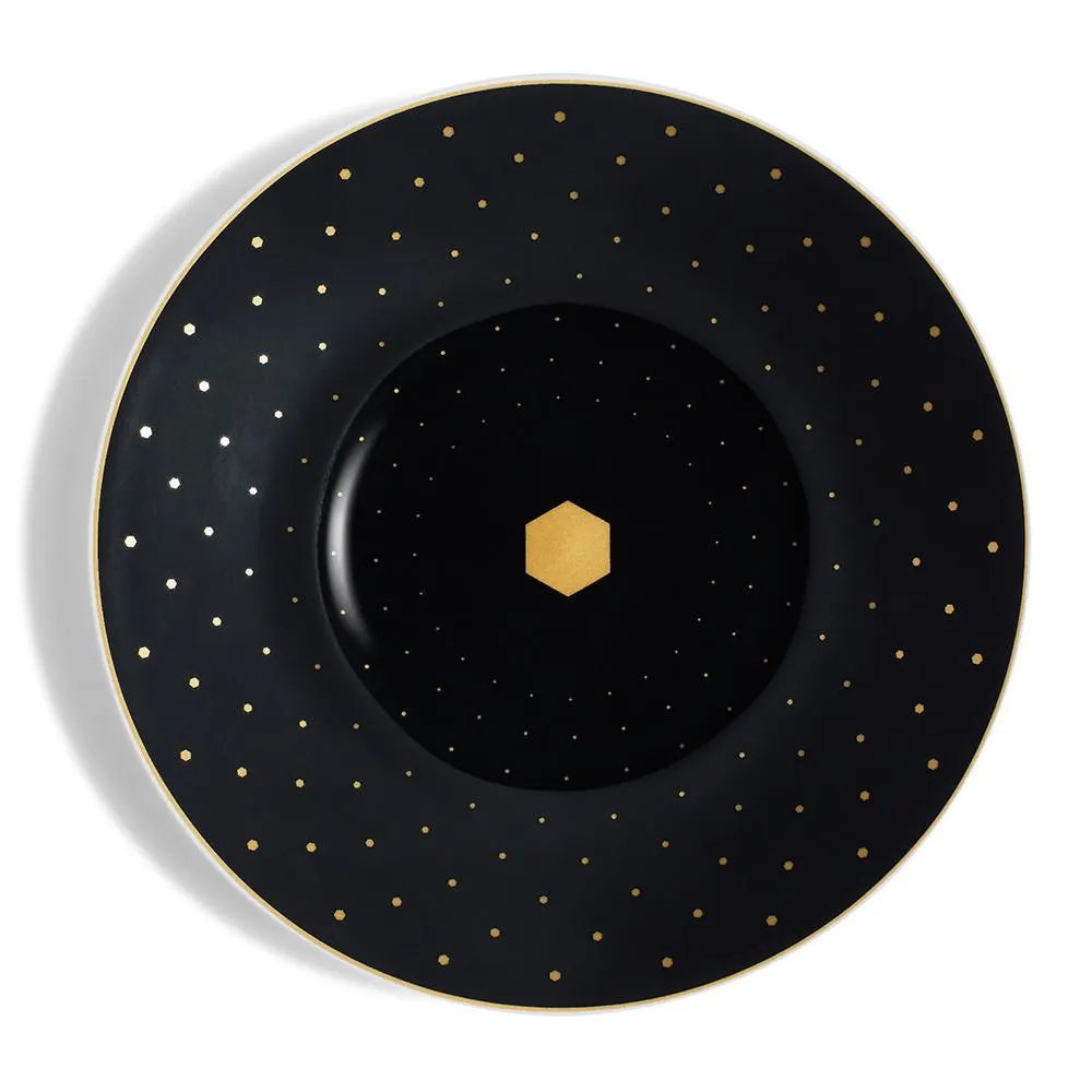 Hex Teacup & Saucer