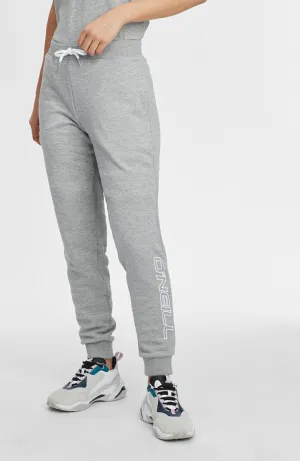 High Waist Jogginghose | Silver Melee -A