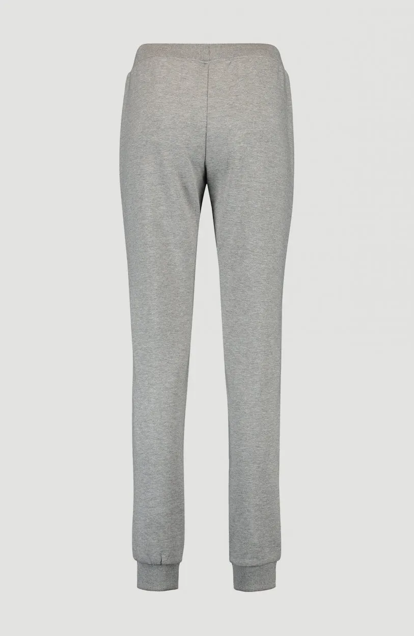 High Waist Jogginghose | Silver Melee -A