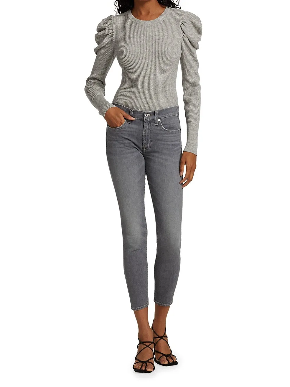 High Waist Skinny In Walker Stretch