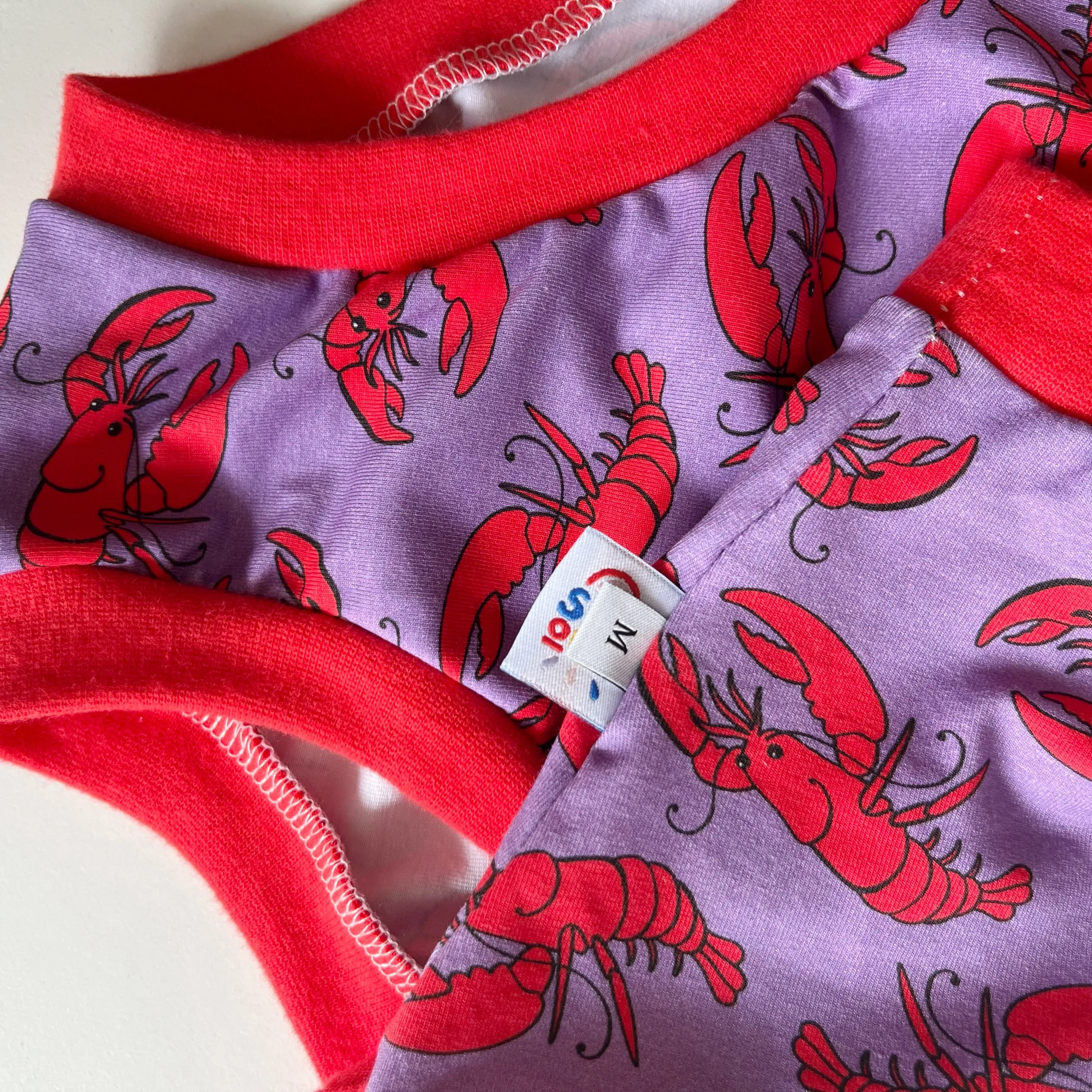 High Waisted Lobster Pants | Women's Knickers | Organic Cotton Underwear