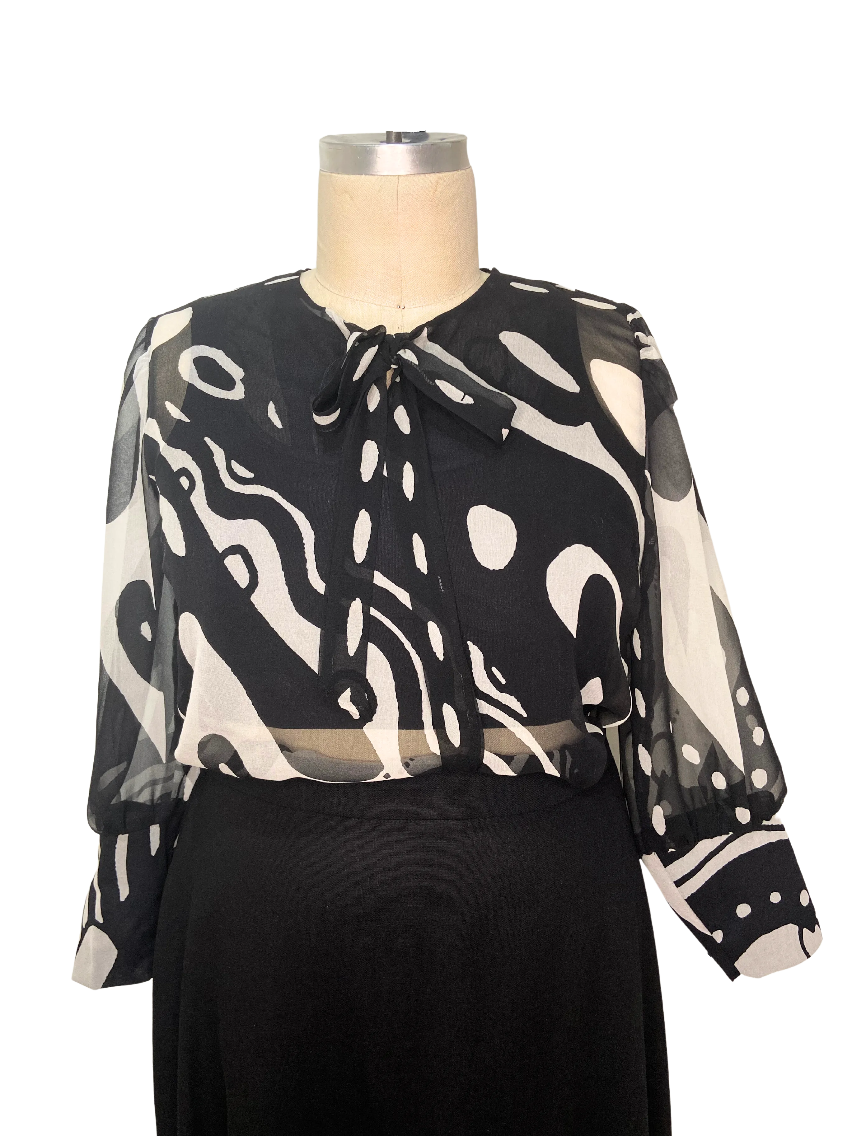 Honey Trap | Silk Bow Blouse