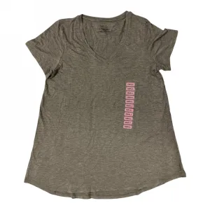 Hue Womens Short Sleeve Relaxed Fit V-Neck Tee 21320KM