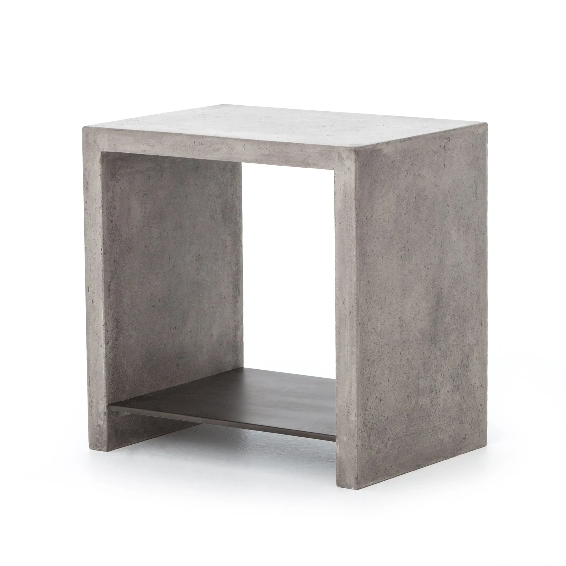 Hugo End Table-Dark Grey