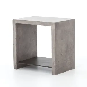 Hugo End Table-Dark Grey