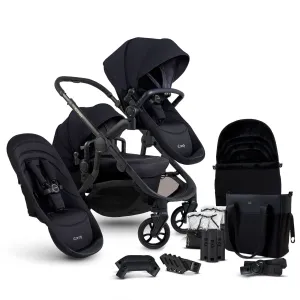 iCandy Orange 4 Double Combo Set in Black Edition