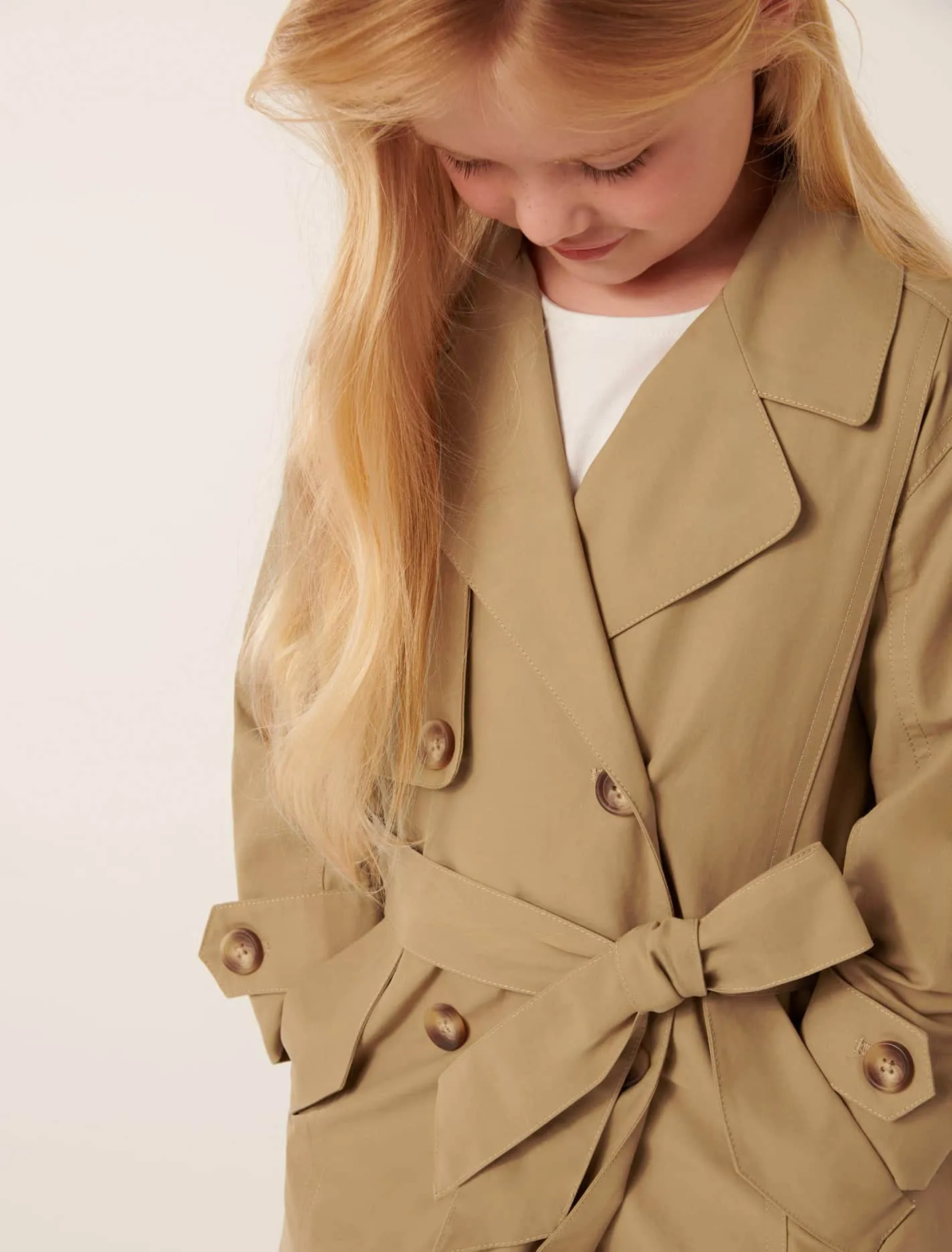Ilaria Girls Trench Coat