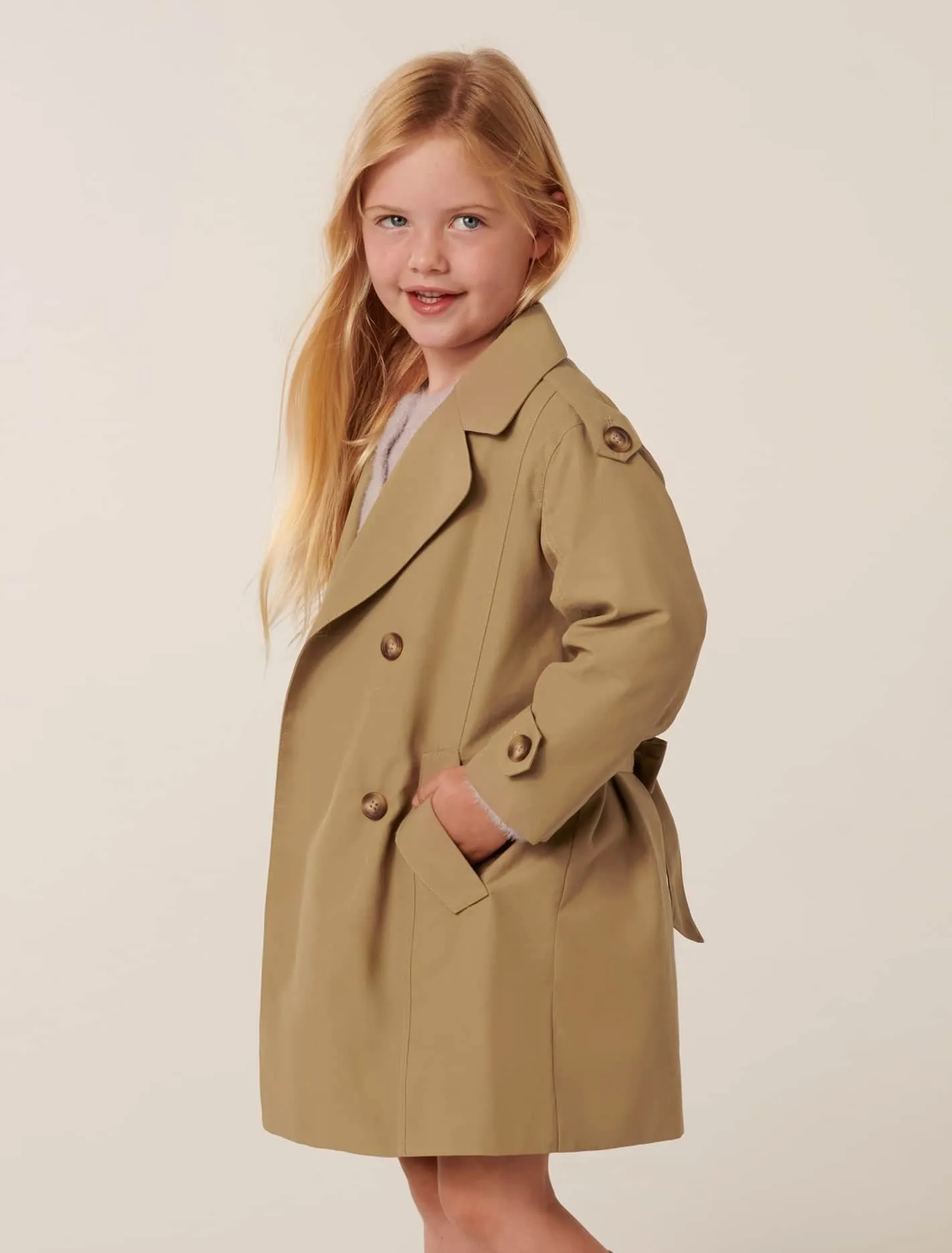 Ilaria Girls Trench Coat