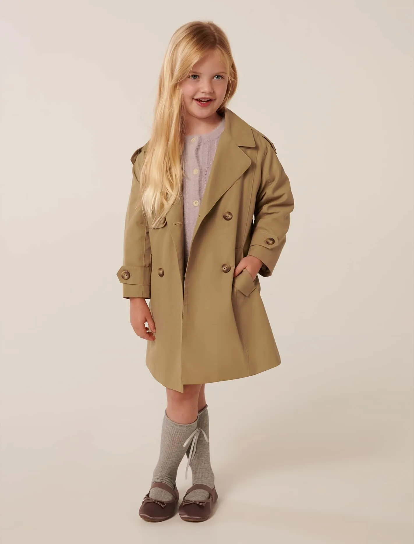 Ilaria Girls Trench Coat