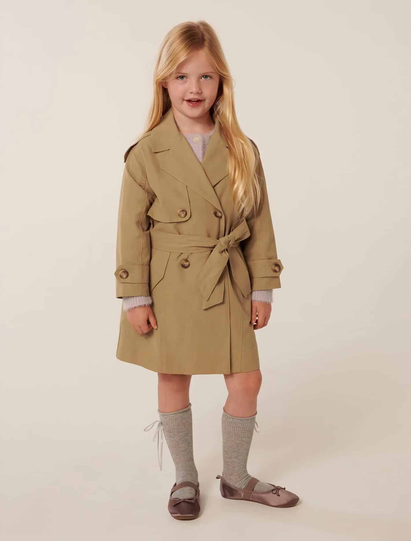 Ilaria Girls Trench Coat