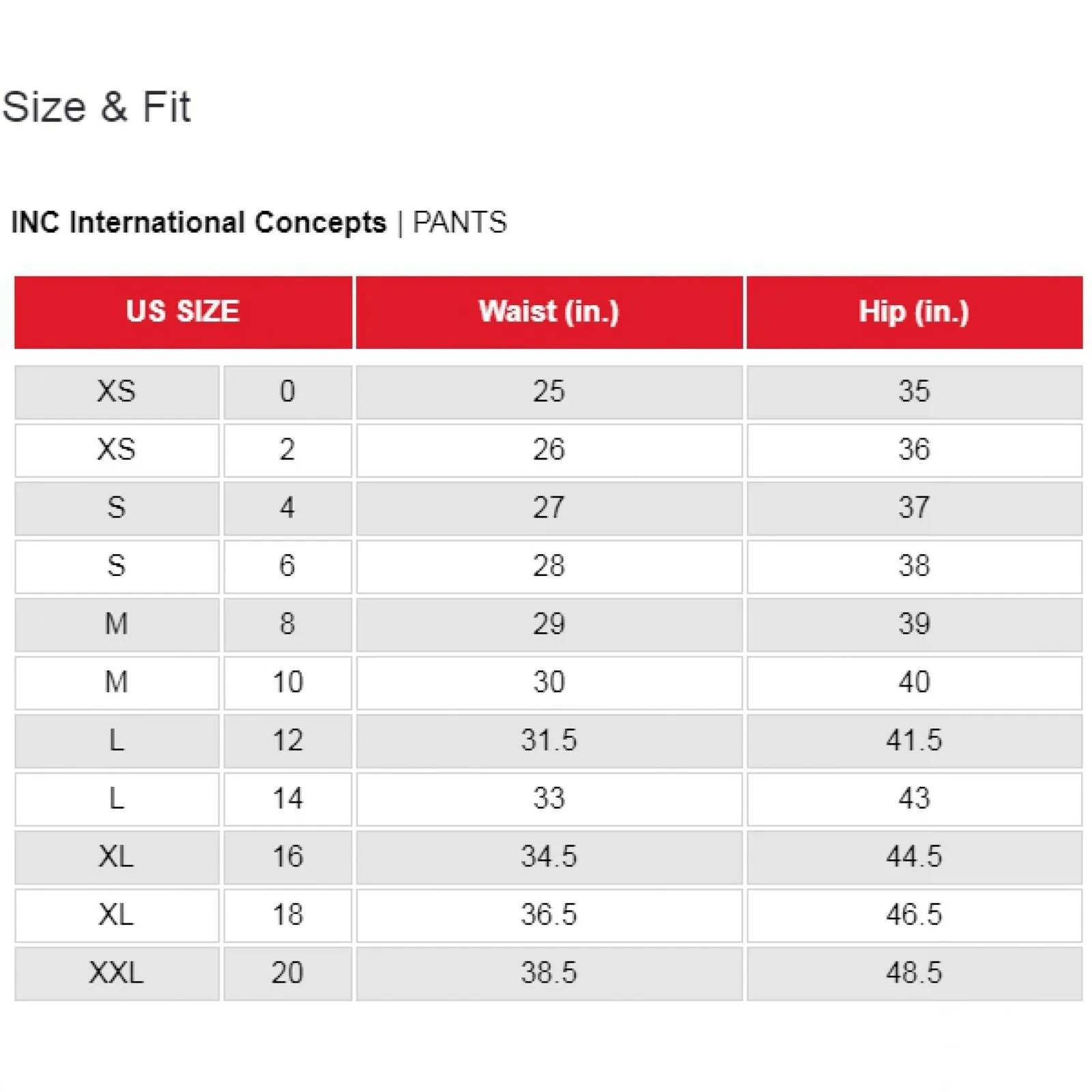 INC International Concepts Women's Curvy Satin Contrast Skinny Pants