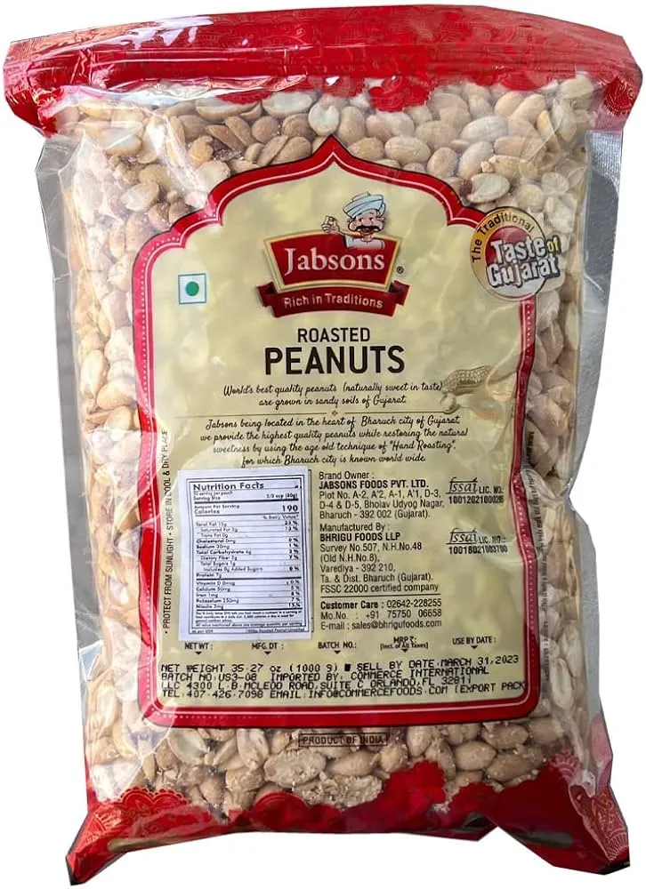 Jabsons Classic Salted Roasted Peanuts