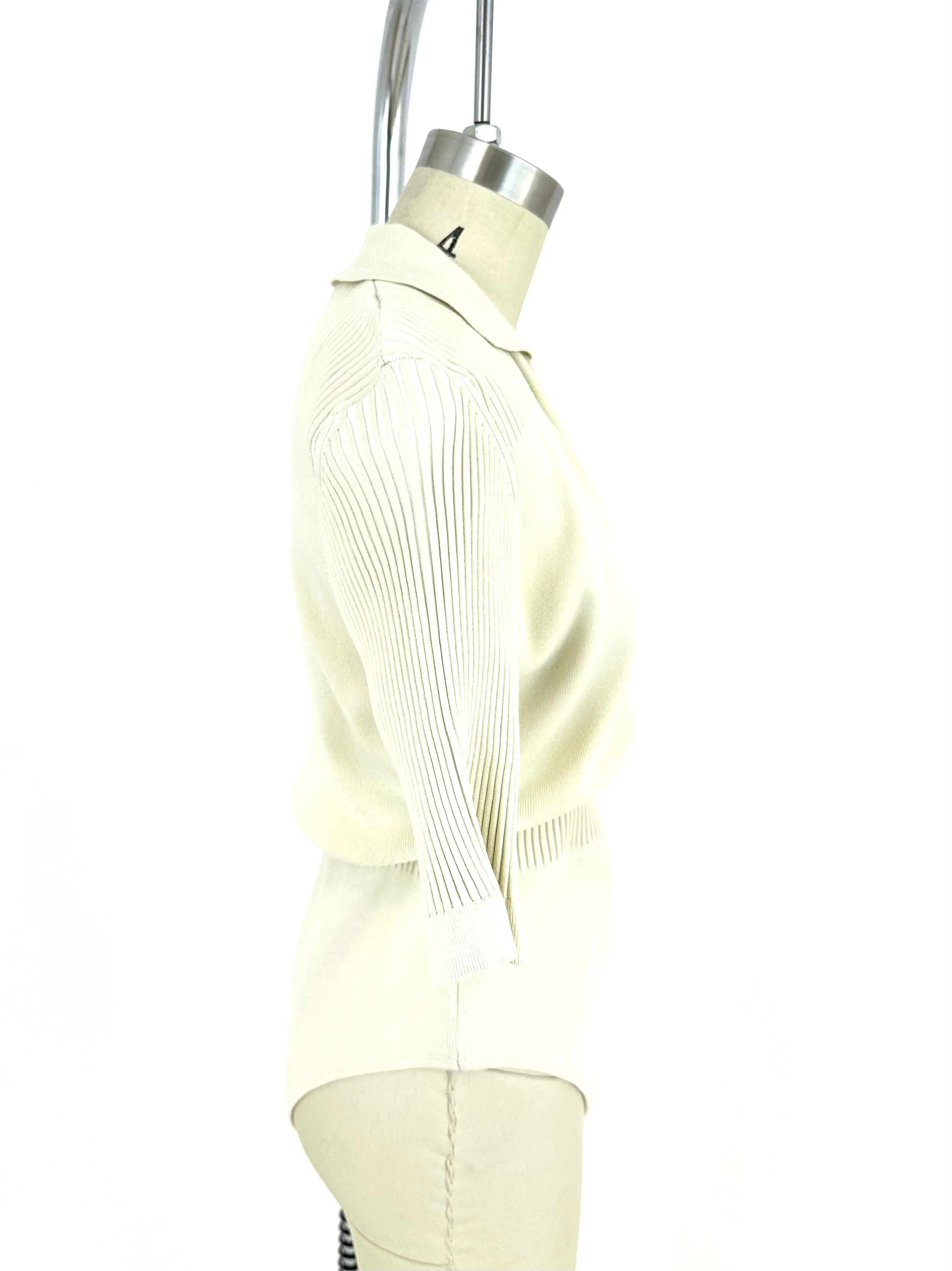 Jacquemus Le Body Yauco Ribbed Bodysuit
