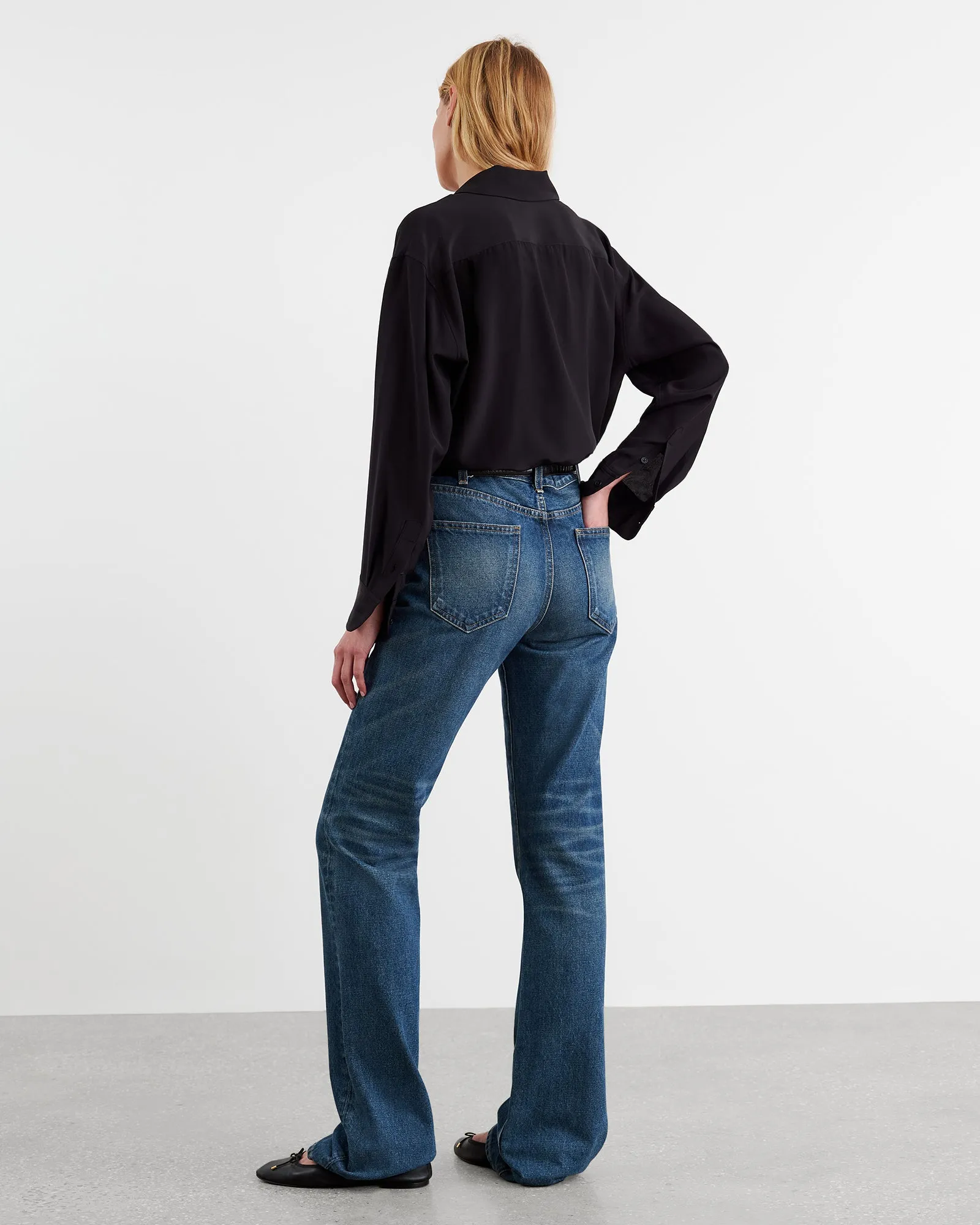 JULIEN SILK BLOUSE
