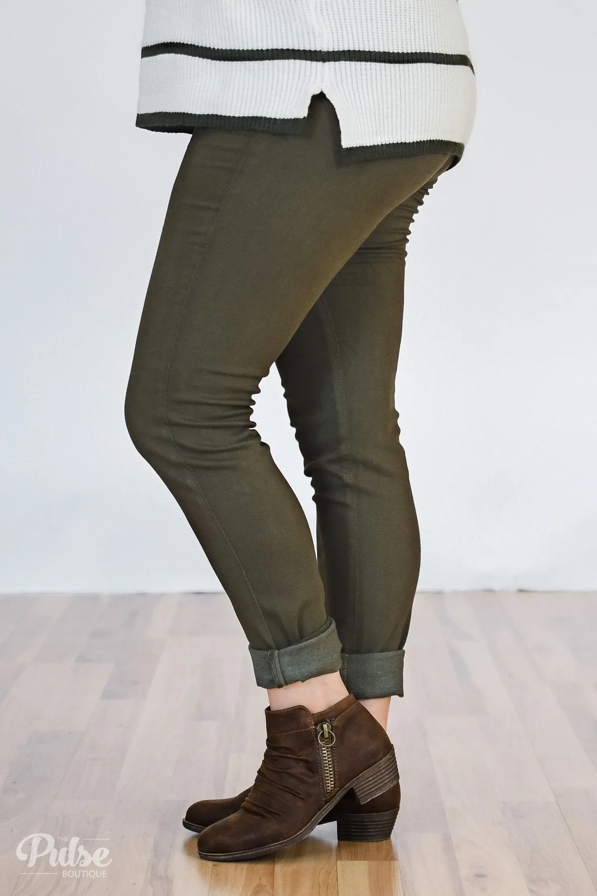Kan Can Olive Jeans